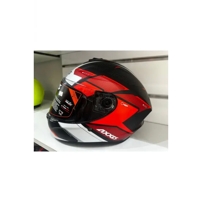 KASK AXXİS DRAKEN S B5 SUNRAY MAT RED/BLACK/WHITE