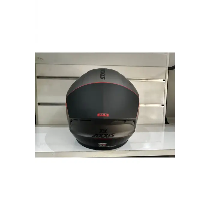 KASK AXXİS DRAKEN S MP4 C5 MAT RED/TİTANYUM