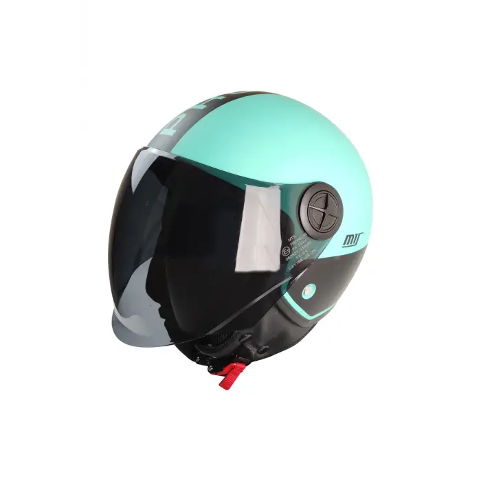KASK MTS FX-101 MAT MİNT/SİYAH ÇENESİZ