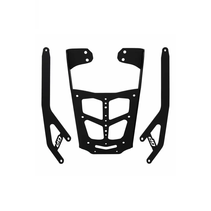 GP Kompozit Bajaj Dominar 250 / 400 2017-2024 Uyumlu Arka Çanta Demiri Siyah