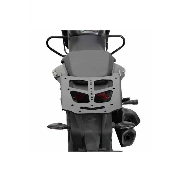 GP Kompozit Bajaj Dominar 250 / 400 2017-2024 Uyumlu Arka Çanta Demiri Siyah