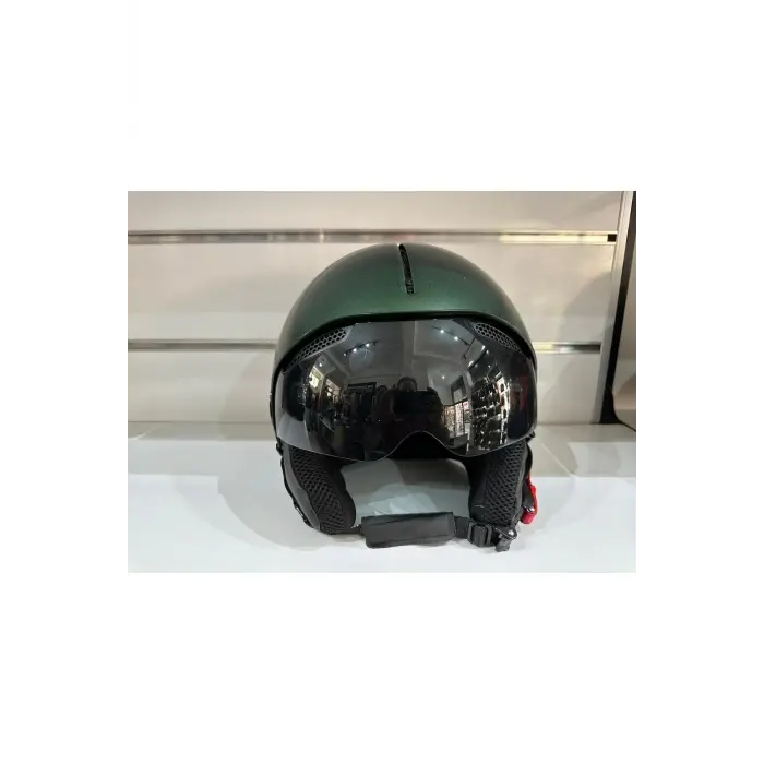 KASK NEXX SX.10 MAT YEŞİL ÇENESİZ GÜNEŞ GÖZLÜKLÜ