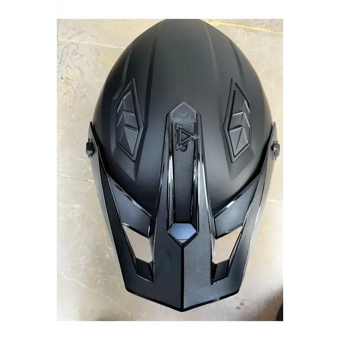 Kask X1-x Seul Çene Çıkan Mat Siyah