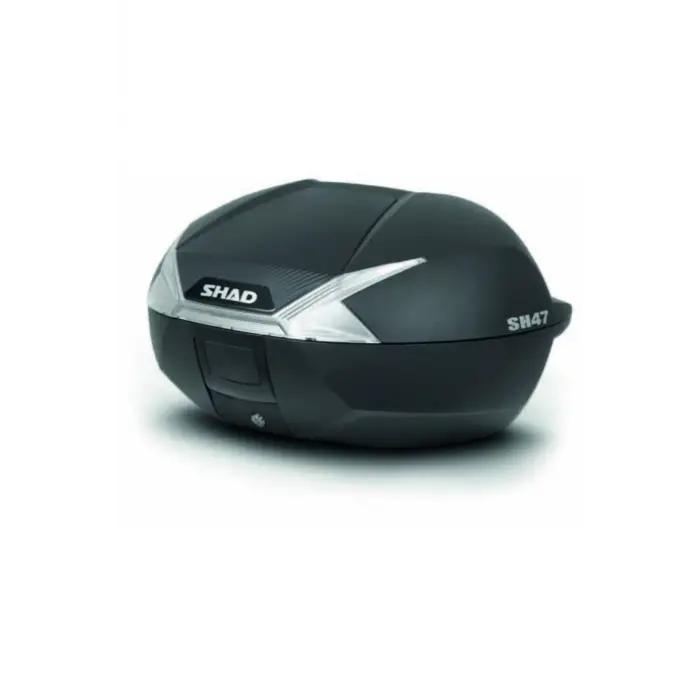 SHAD Motor Çantası Sh-47 Beyaz Reflektörlü