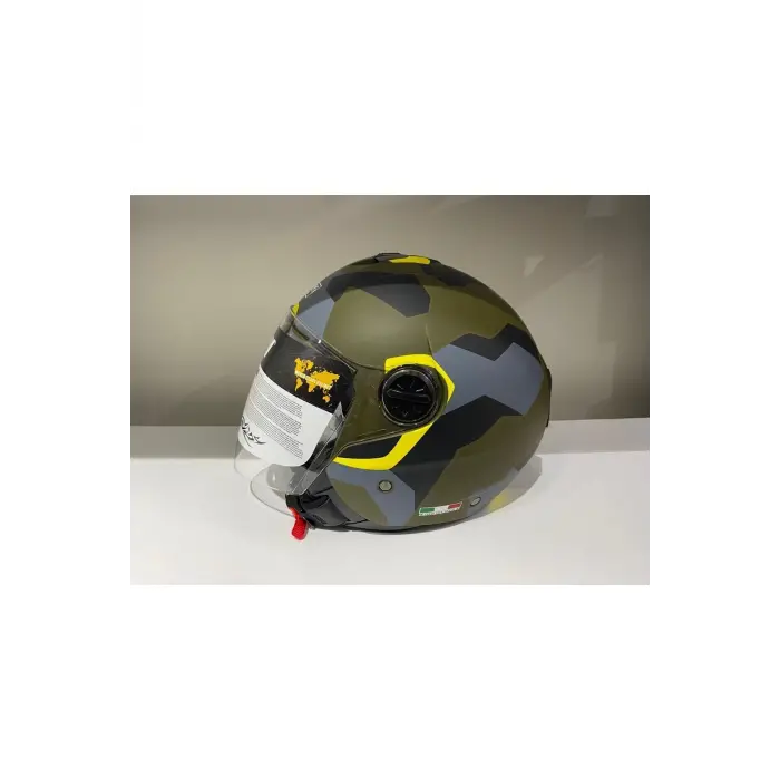 Kask Sw-715 Çenesiz Black Army