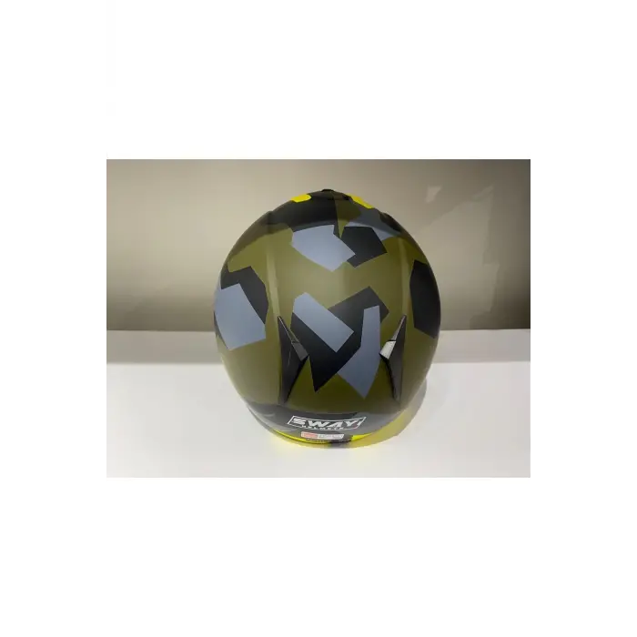 Kask Sw-715 Çenesiz Black Army