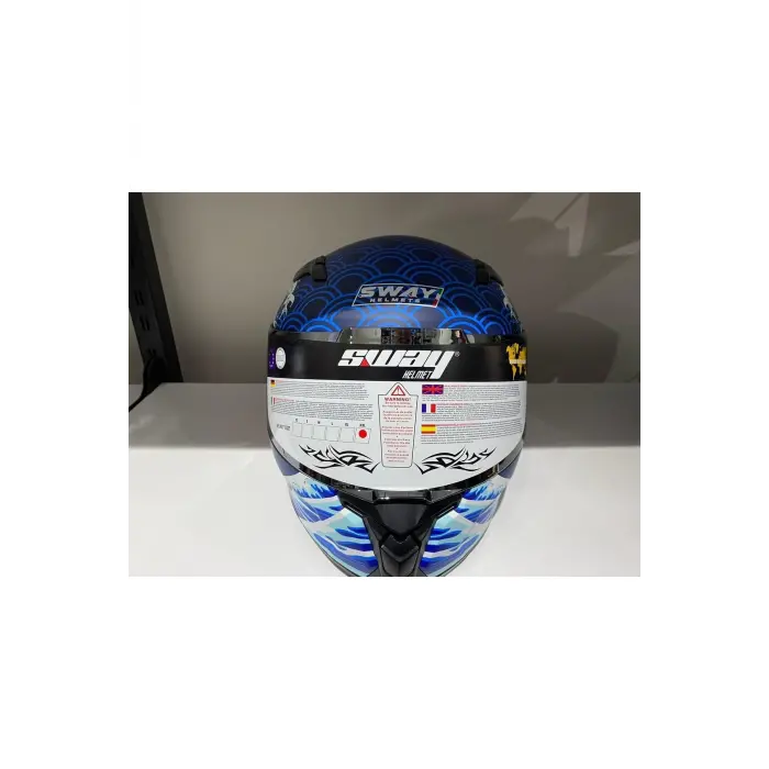 Kask Sway 820 Dakar 5 Blue/orange Full Face