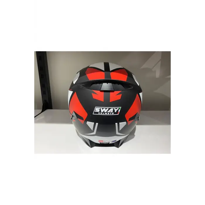 Kask 820 Dakar 3 Black/whıte/red Full Face