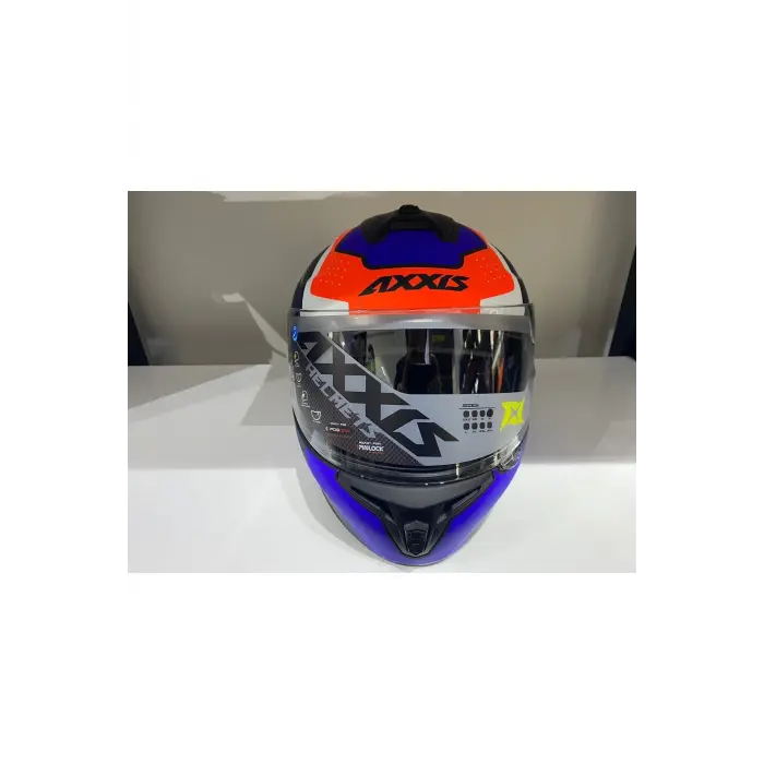 Kask AXXİS  Draken S Cougar Mat Blue
