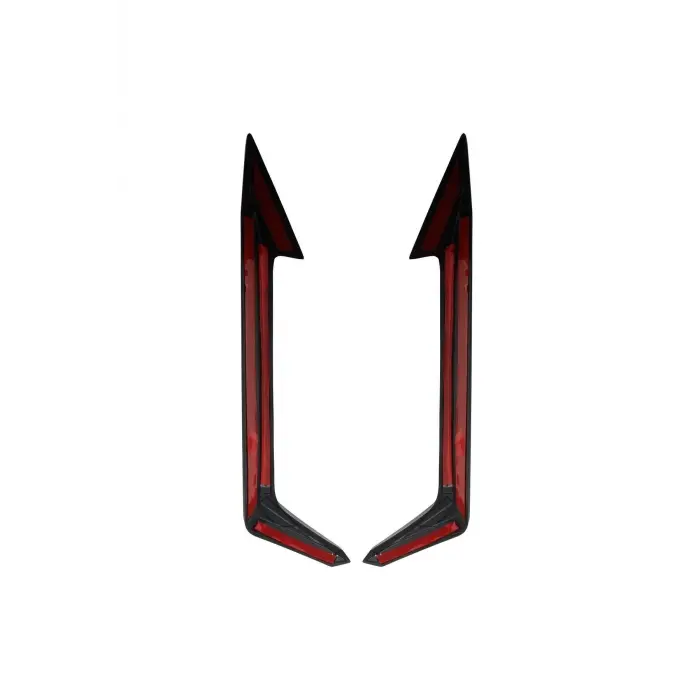 GP Kompozit Honda PCX 125 / 150 2021-2024 Uyumlu Alt Bacak Koruma Siyah