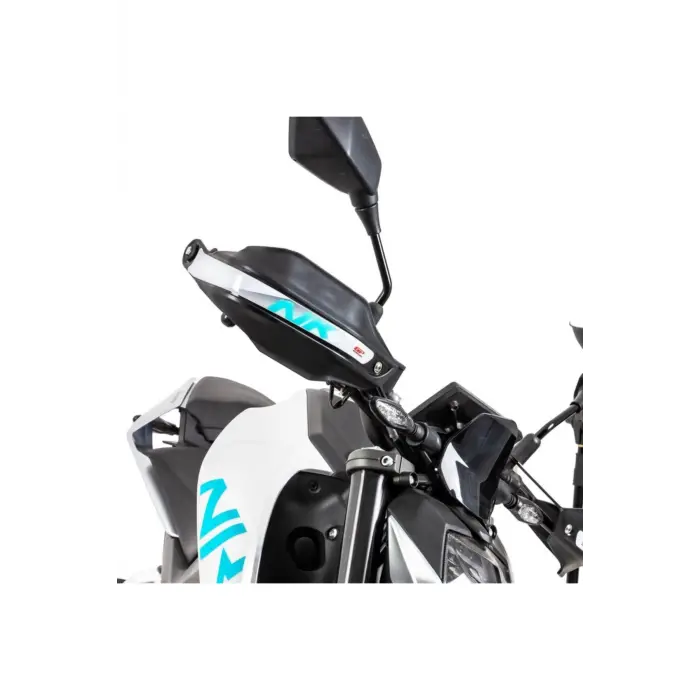 GP Kompozit CF Moto 250 NK 2018-2022 Uyumlu Plastik Elcik Koruma Siyah TURKUAZ