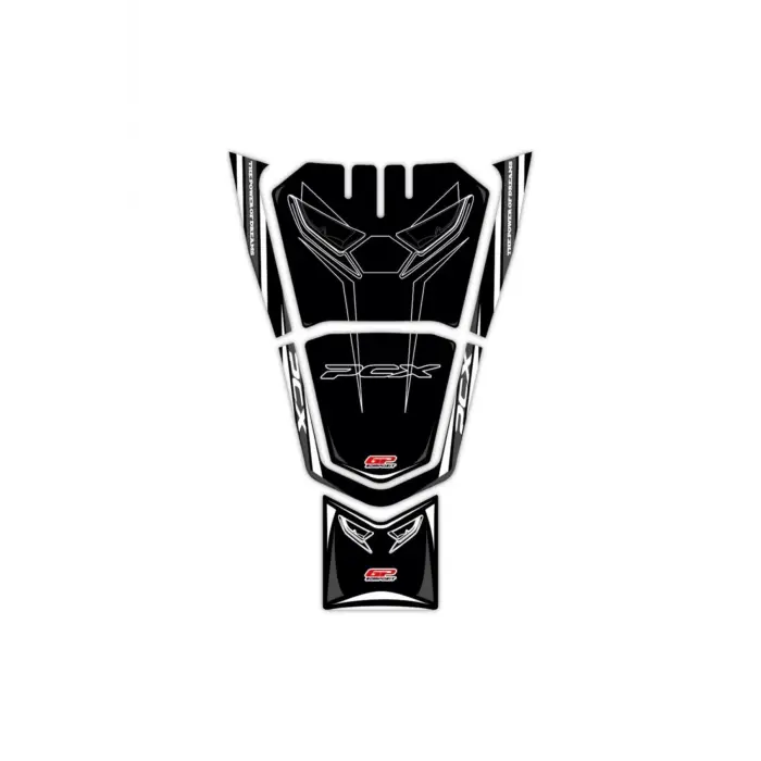 GP Kompozit Honda PCX 125 2021-2024 Uyumlu Tank Pad GRİ