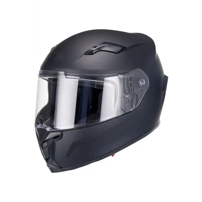 Kask 820 Mat Siyah Şeffaf Vizör Full Face