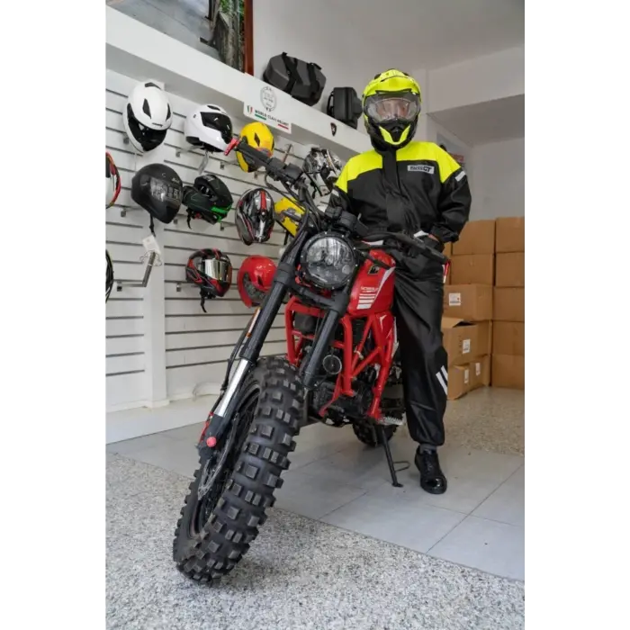 Yağmurluk 1134 Cepli Takımı Sarı