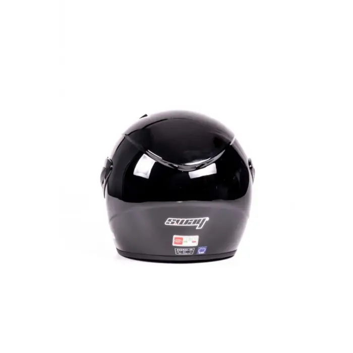 Kask Sw-733 Parlak Siyah Aynalı Camlı