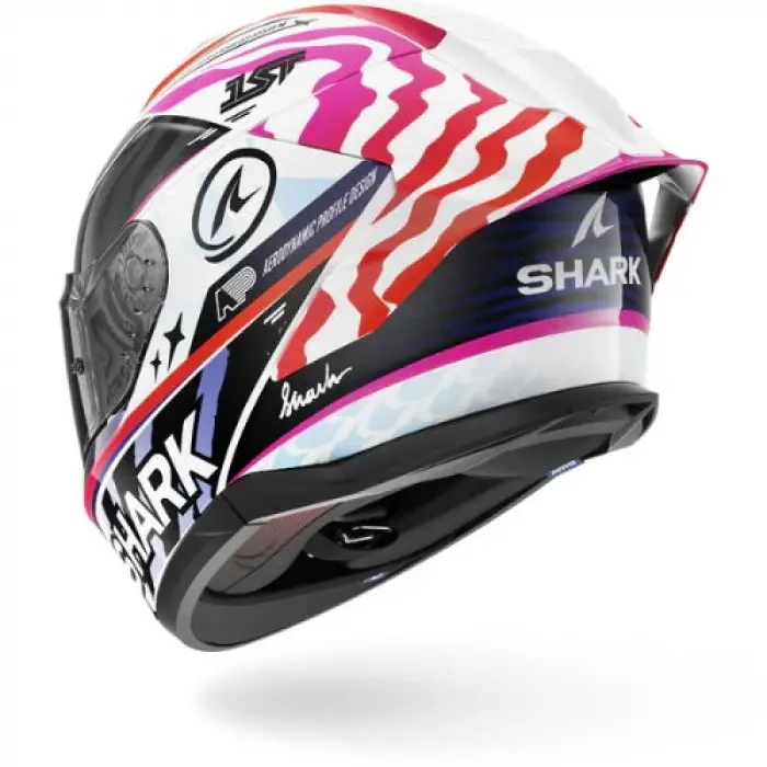 Kask Shark Skwal Cup Speed-Fancy Kapalı Beyaz/Siyah