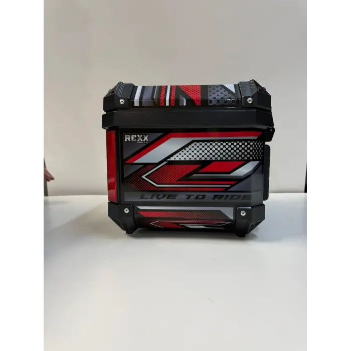 REXX 60 LİTRE ABS MOTOSİKLET ARKA ÇANTA - 12-RENKLİ