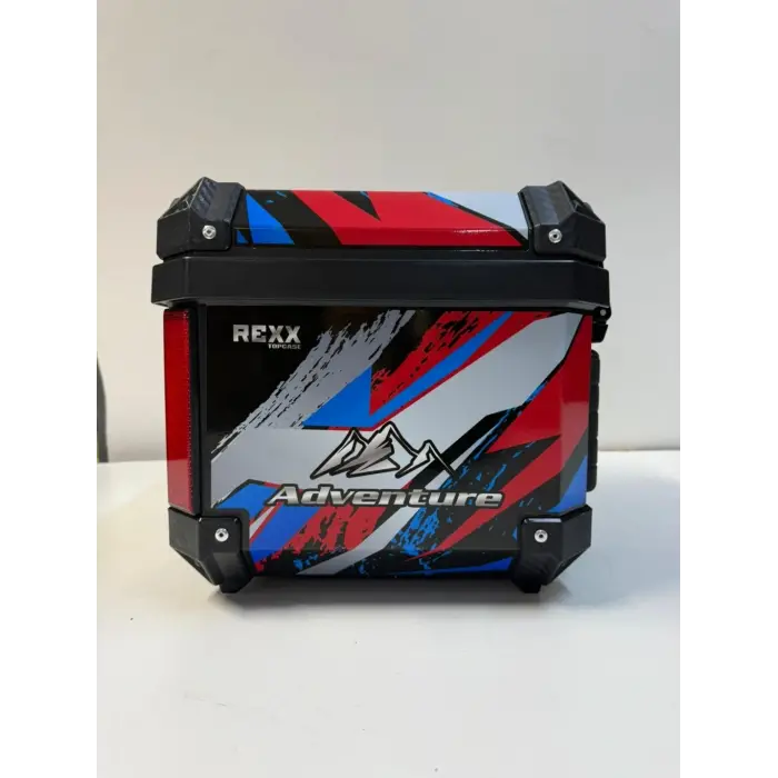 REXX 60 LİTRE ABS MOTOSİKLET ARKA ÇANTA - 03-RENKLİ