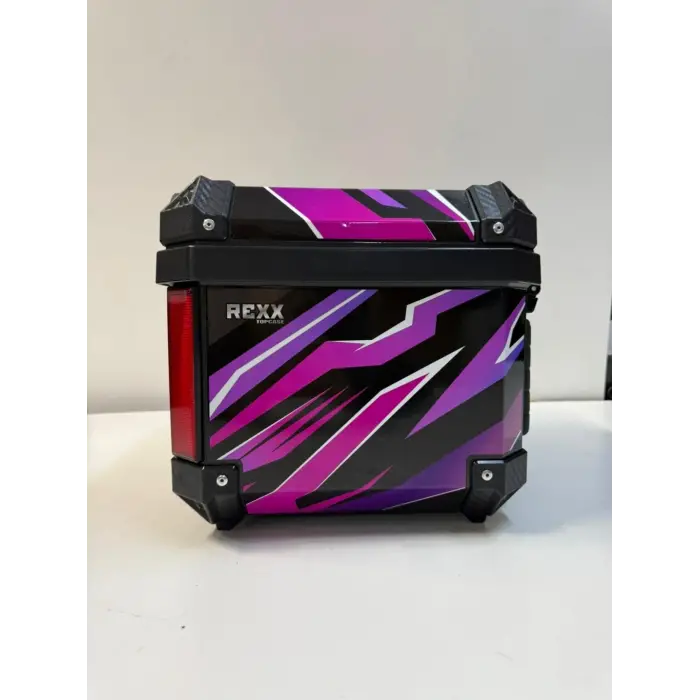 REXX 45 LİTRE ABS MOTOSİKLET ARKA ÇANTA - 10-RENKLİ