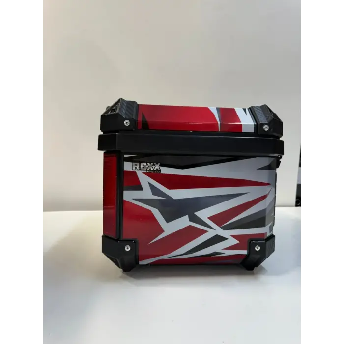 REXX 60 LİTRE ABS MOTOSİKLET ARKA ÇANTA - 04-RENKLİ