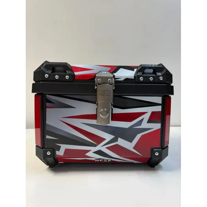 REXX 60 LİTRE ABS MOTOSİKLET ARKA ÇANTA - 04-RENKLİ