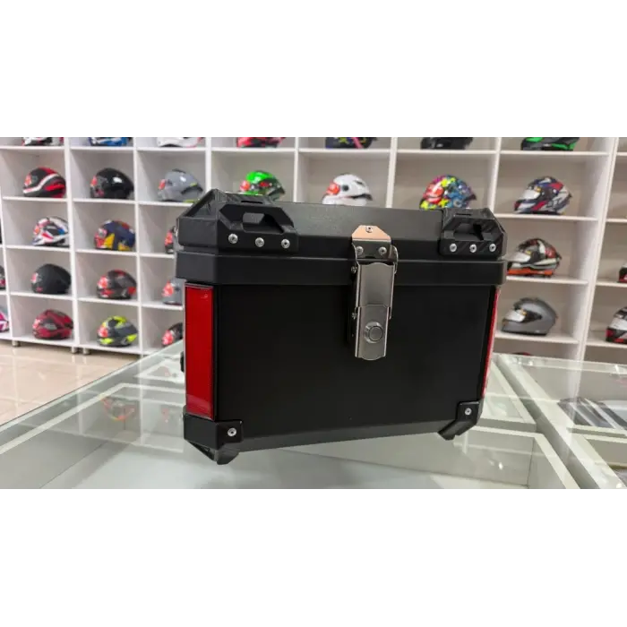 REXX 45 LİTRE ABS MOTOSİKLET ARKA ÇANTA - SİYAH