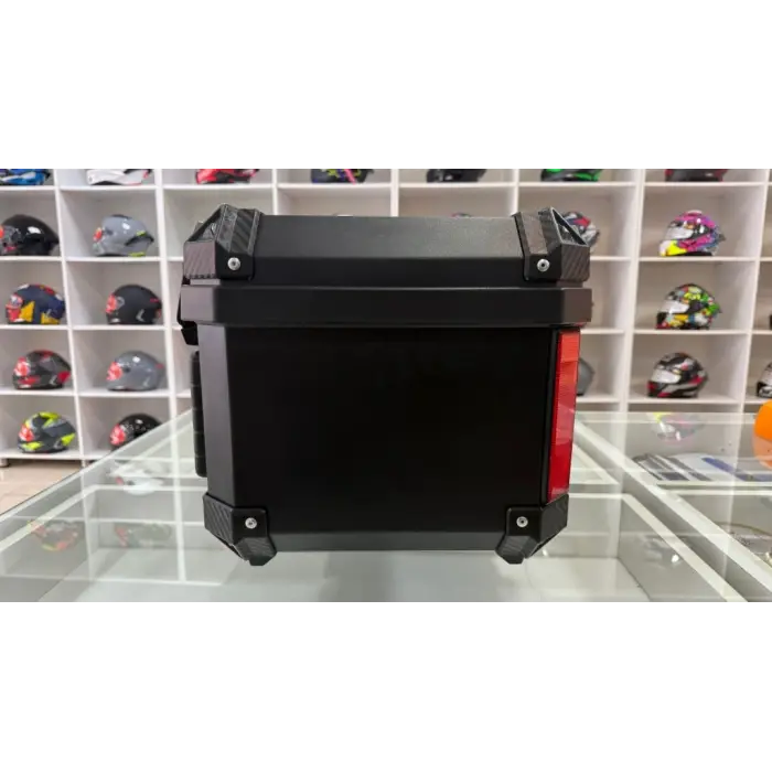 REXX 45 LİTRE ABS MOTOSİKLET ARKA ÇANTA - SİYAH