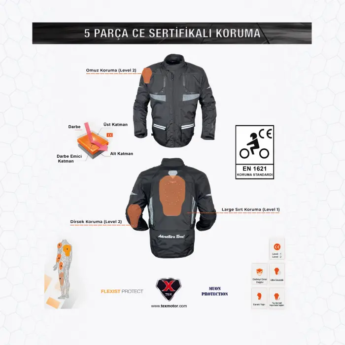 CEKET FORTE GT 2001089 ASSOS Adventure Taş UZUN