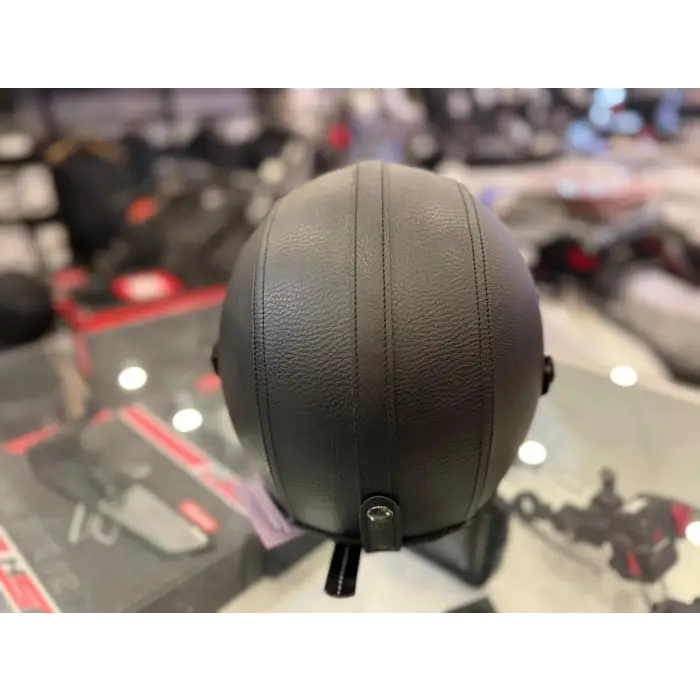 Kask TEX 701 JYT SİYAH Deri + BOOBLE CAM