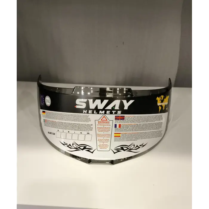 Kask Camı Sway FF 820 GÜMÜŞ