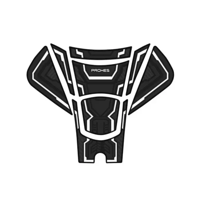 PH-702 PCX 2025-2026 KAUÇUK TANKPAD TAKIMI BEYAZ