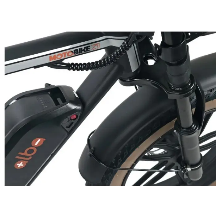Alba Motobike X1 Siyah ( ZIRHLI LASTİK )