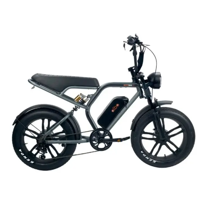 Alba Motobike X1 Gri  ( ZIRHLI LASTİK )