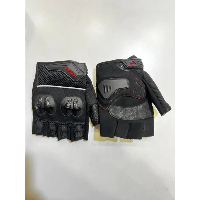 MOTARİ SHORT-05 SİYAH  ELDİVEN