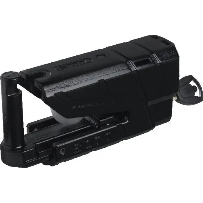 ABUS 8077 2.0 GRANTİ DETECTO XPLUS BALCK — ALARMLI DİSK KİLİDİ