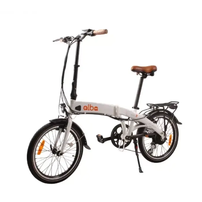 Alba Fold 2 Beyaz 48v 10,5ah 20 Jant Katlanır Elektrikli Bisiklet