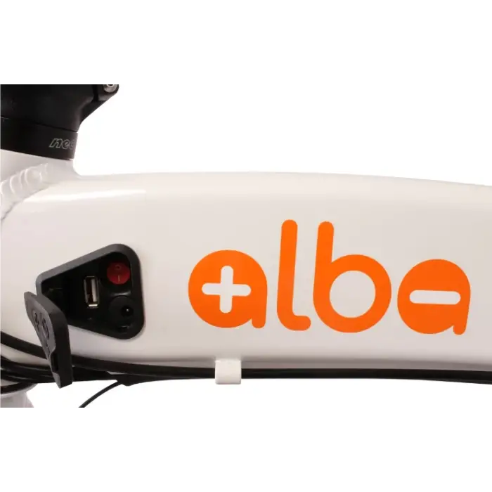 Alba Fold 2 Beyaz 48v 10,5ah 20 Jant Katlanır Elektrikli Bisiklet