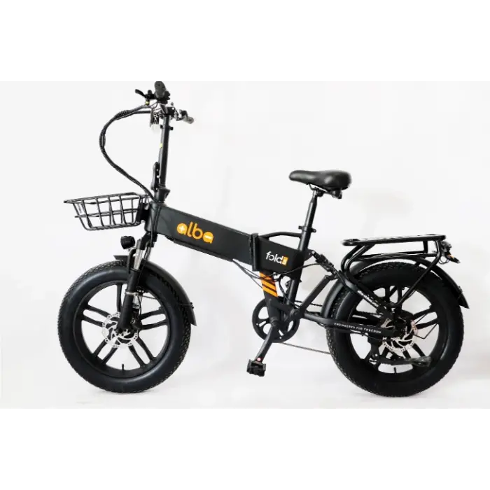 ALBA FOLD 3 48V 15Ah (720Wh) KOLON JANT SİYAH