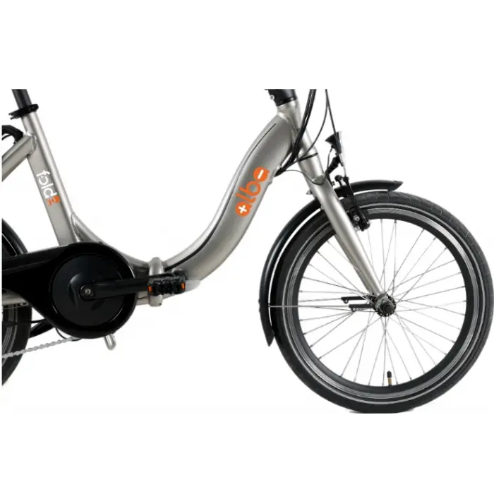 Alba Fold E NFC Premium 36V 12.8 Ah Katlanır Elektirkli Bisiklet Şampanya