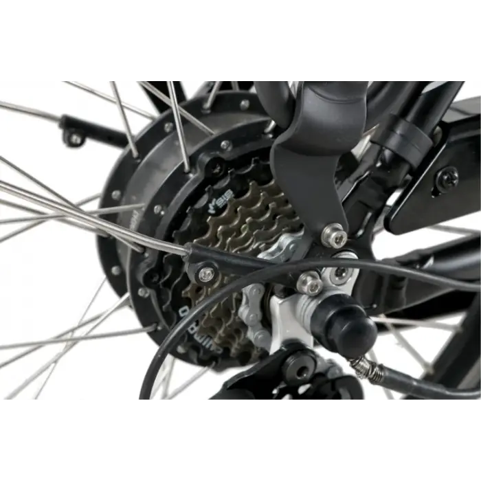 Alba Fold E NFC Premium 36V 12.8 Ah Katlanır Elektirkli Bisiklet SİYAH