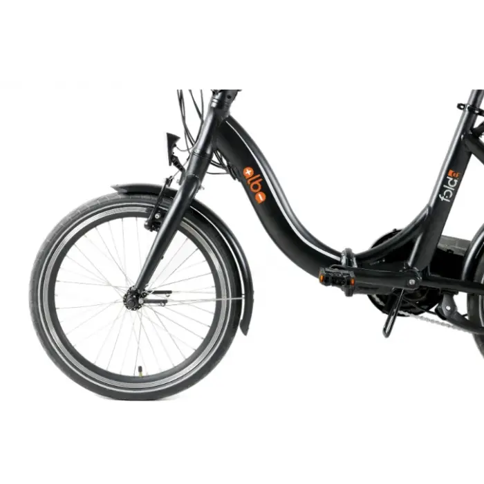 Alba Fold E NFC Premium 36V 12.8 Ah Katlanır Elektirkli Bisiklet SİYAH