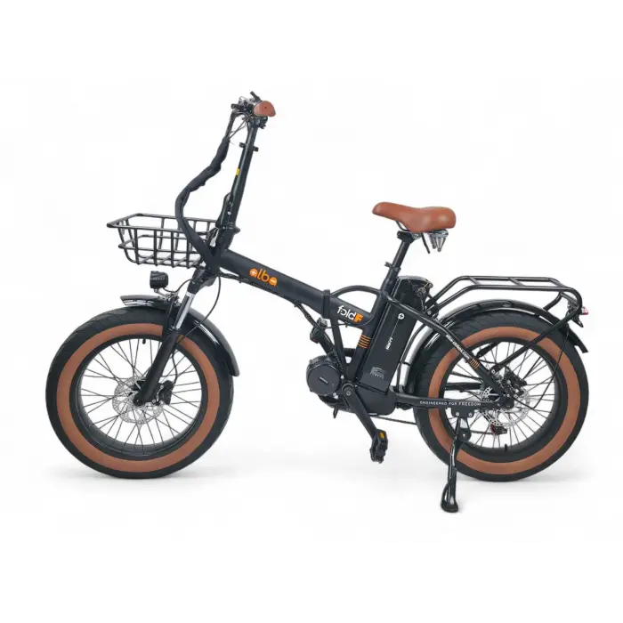 ALBA FOLD F 750 mid OFF ROAD PREMİUM 48V 16Ah(768Wh) SİYAH ZIRHLI LASTİK