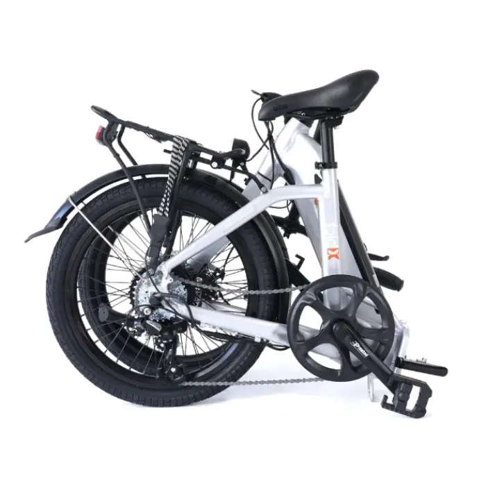 Alba Fold X NFC 36V 10.4Ah Katlanır Elektirkli Bisiklet SİLVER