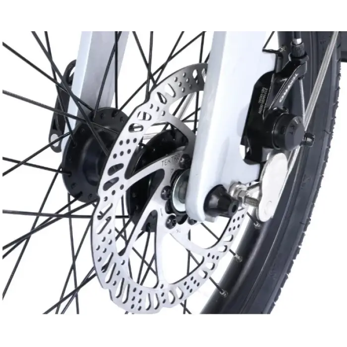 Alba Fold X NFC 36V 10.4Ah Katlanır Elektirkli Bisiklet SİLVER