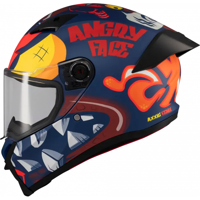 Axxis Fenix Angry Face Mat Kırmızı