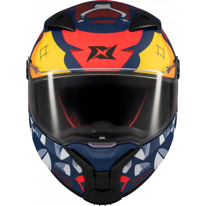 Axxis Fenix Angry Face Mat Kırmızı