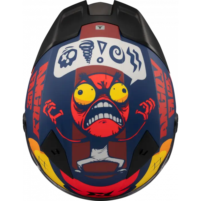 Axxis Fenix Angry Face Mat Kırmızı