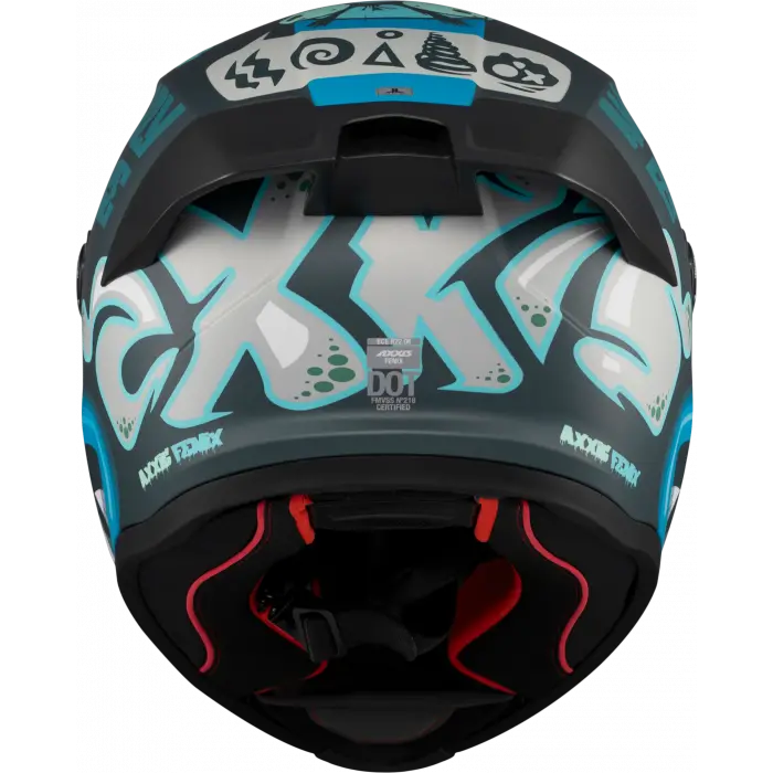 Axxis Fenix Angry Face Mat Mavi