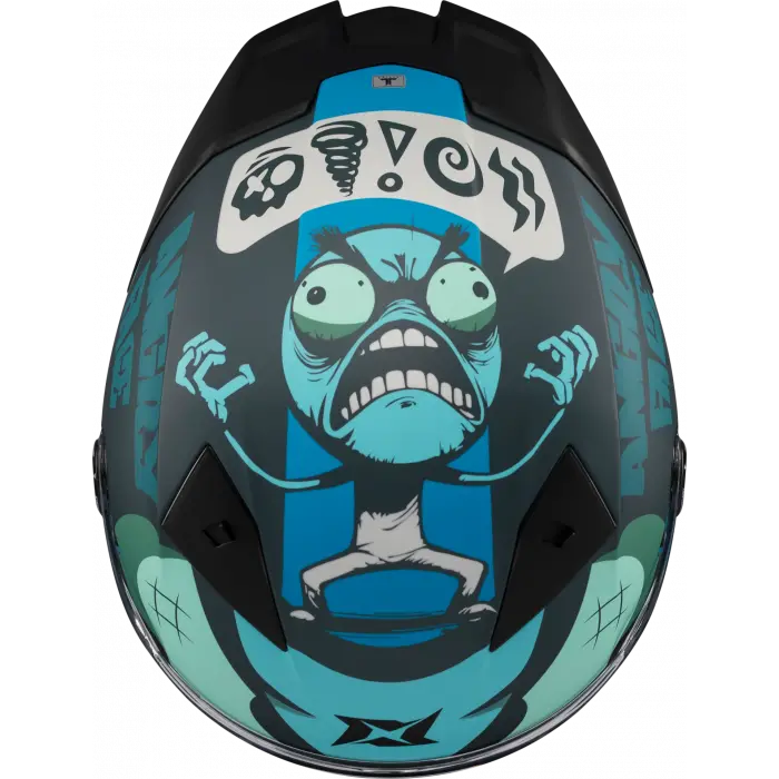 Axxis Fenix Angry Face Mat Mavi