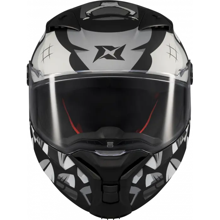 Axxis Fenix Angry Face Mat Siyah Gri